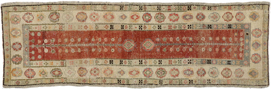2 x 7 Vintage Oushak Rug 51208