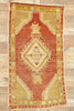 3 x 4 Vintage Turkish Oushak Rug 51209