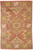 4 x 6 Vintage Turkish Oushak Rug 51213