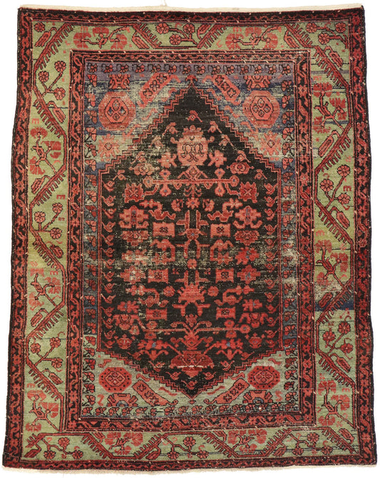 5 x 6 Vintage Turkish Oushak Rug 51214