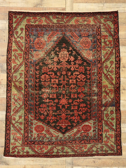 5 x 6 Vintage Turkish Oushak Rug 51214