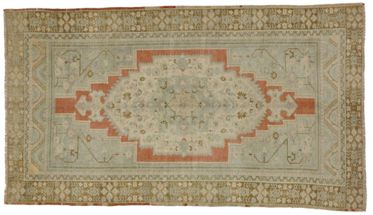 6 x 11 Vintage Oushak Rug 51215
