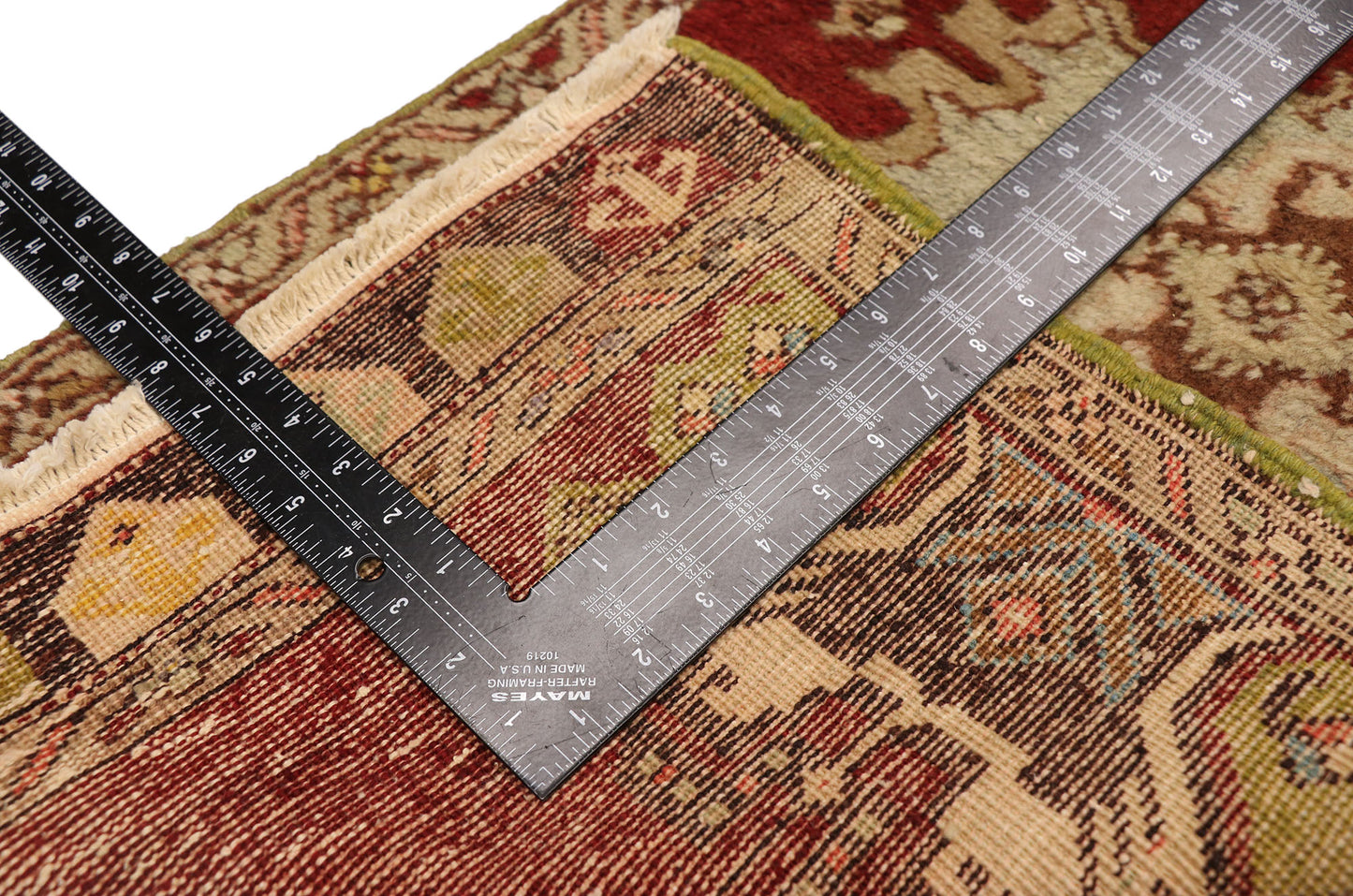 2 x 4 Vintage Turkish Yastik Rug 51217