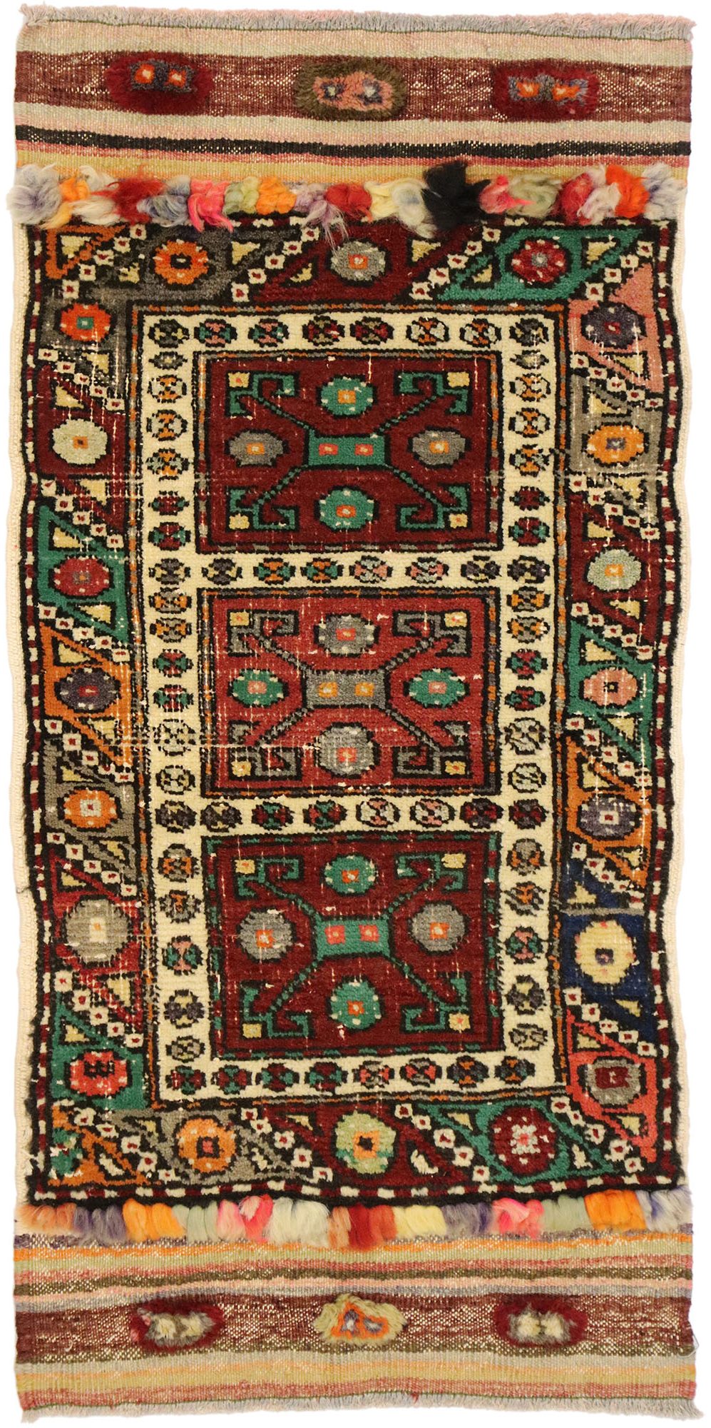 2 x 3 Vintage Yastik Rug 51218