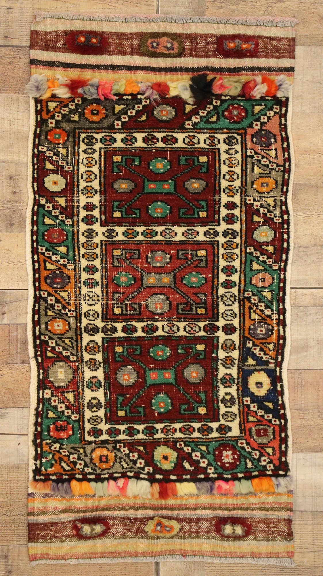2 x 3 Vintage Yastik Rug 51218