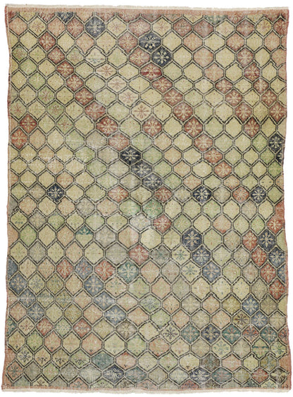 5 x 7 Vintage Sivas Rug 51223