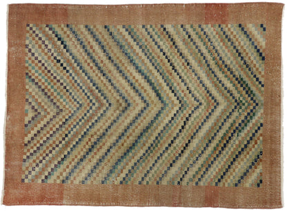 6 x 8 Zeki Muren Vintage Sivas Rug 51230
