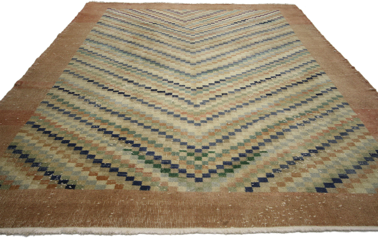 6 x 8 Zeki Muren Vintage Sivas Rug 51230