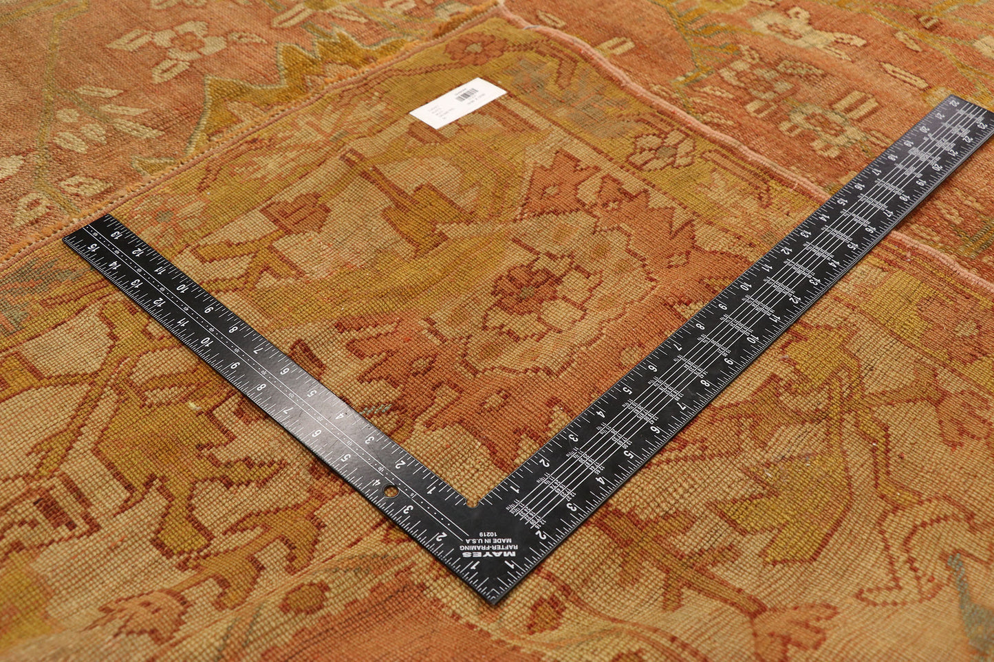 10 x 12 Antique Turkish Oushak Rug 51231