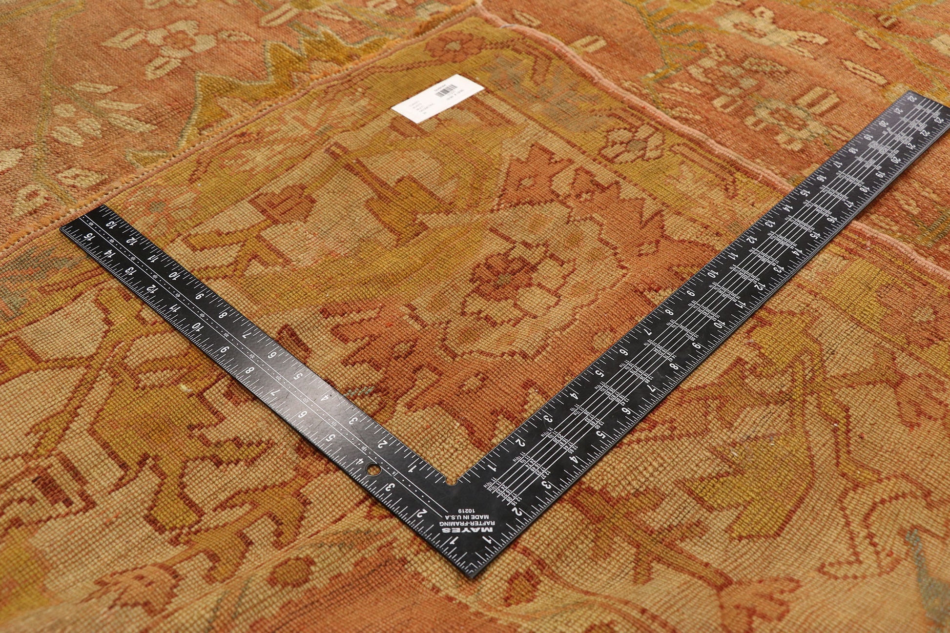 10 x 12 Antique Turkish Oushak Rug 51231