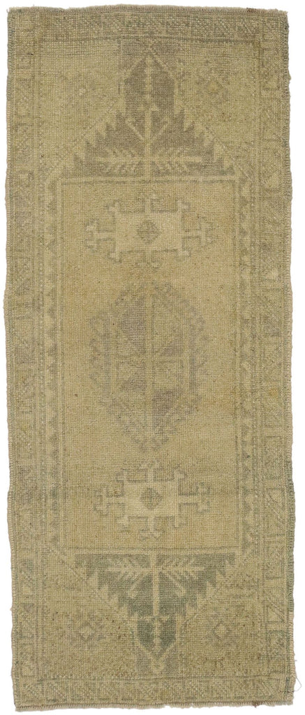 2 x 4 Vintage Turkish Yastik Rug 51242