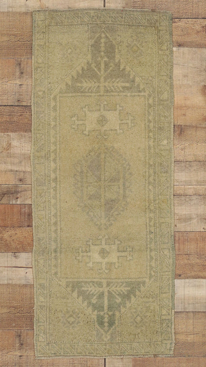 2 x 4 Vintage Turkish Yastik Rug 51242