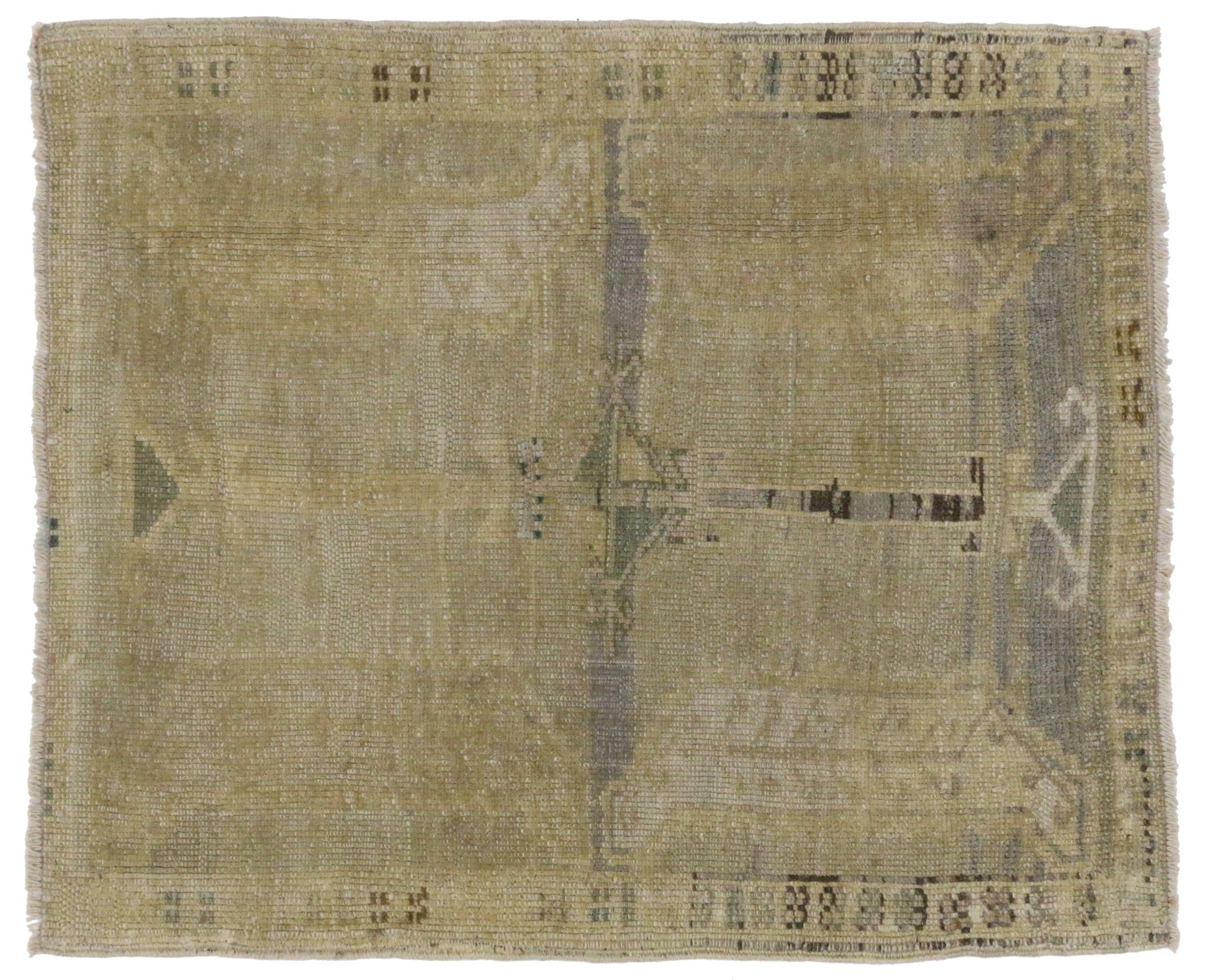 2 x 2 Vintage Yastik Rug 51245