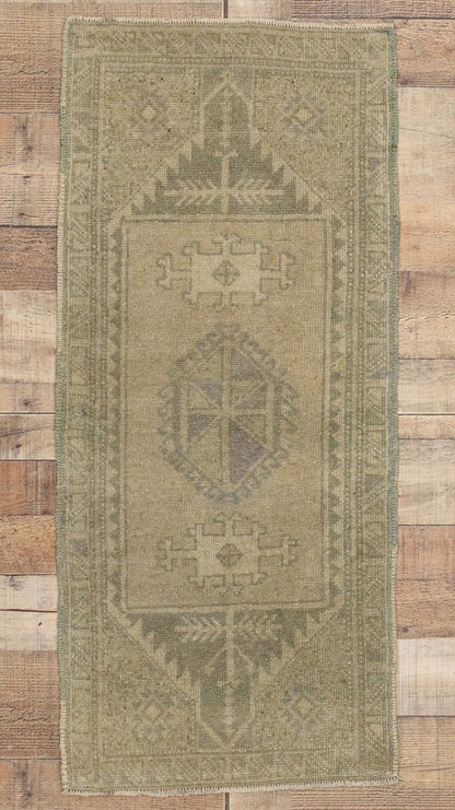 2 x 4 Vintage Turkish Yastik Rug 51248