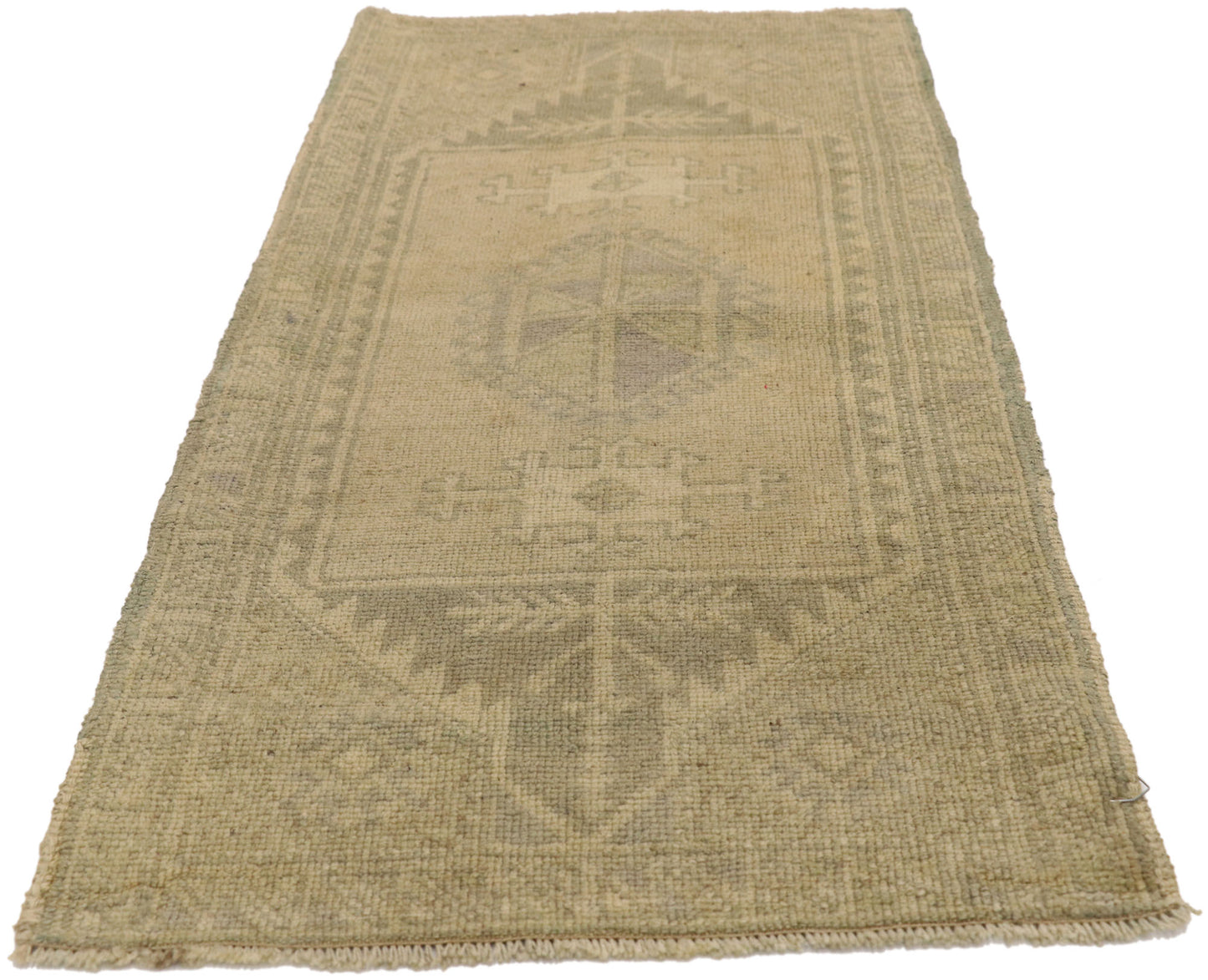 2 x 4 Vintage Turkish Yastik Rug 51248