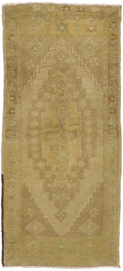 2 x 4 Vintage Turkish Yastik Rug 51249