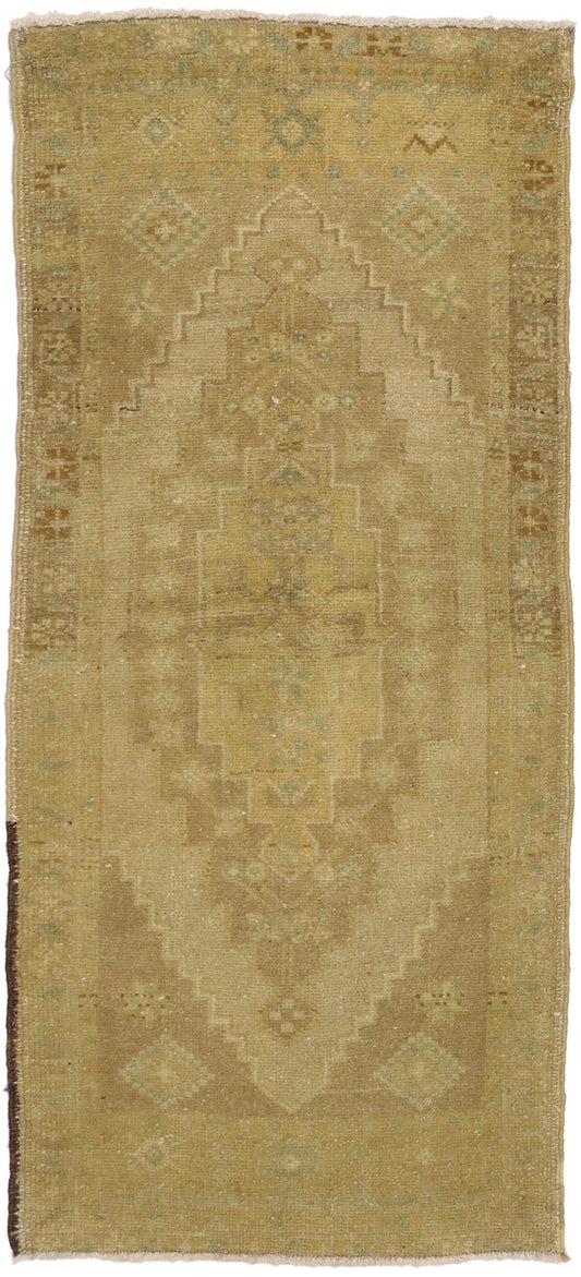 2 x 4 Vintage Turkish Yastik Rug 51249