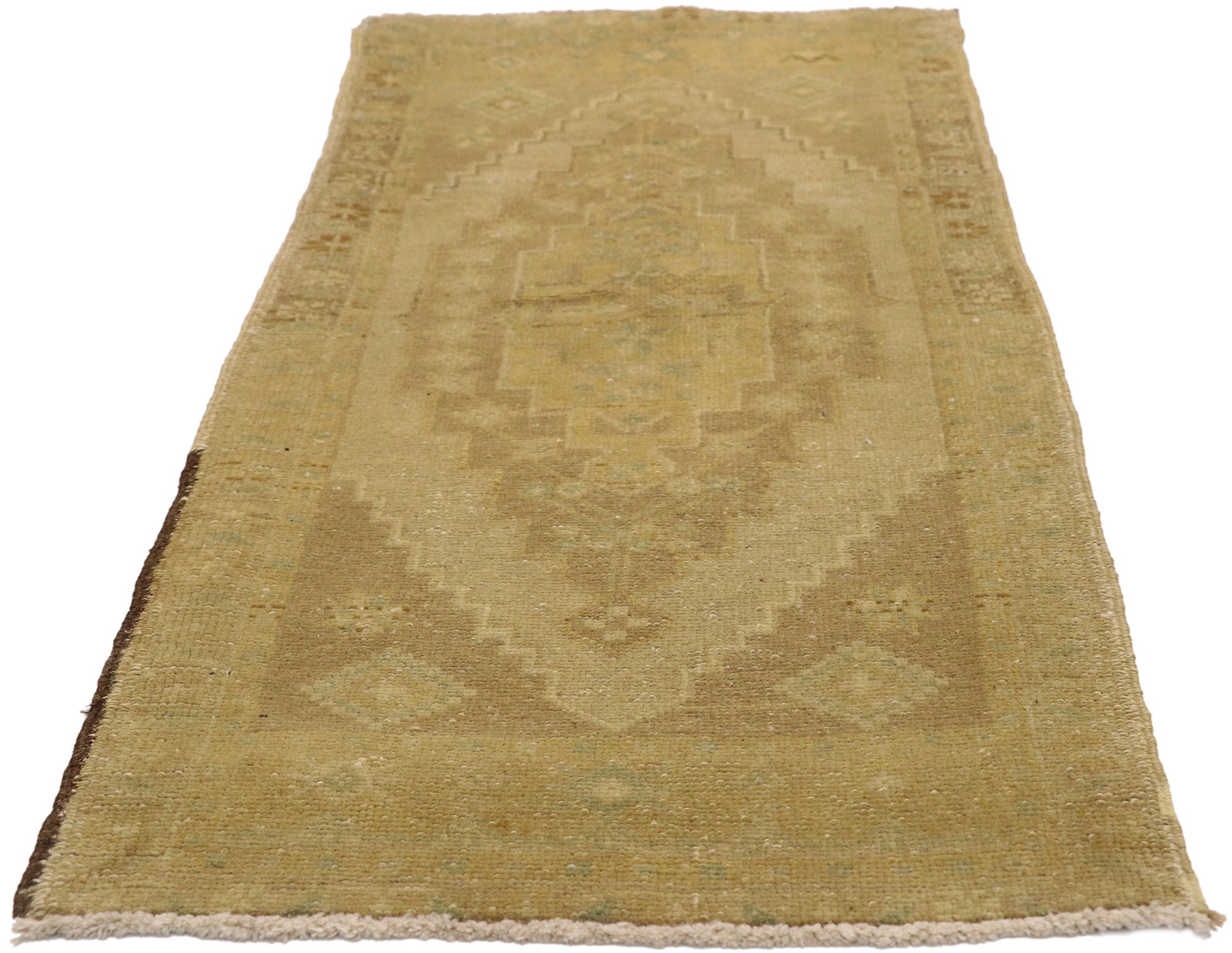2 x 4 Vintage Turkish Yastik Rug 51249