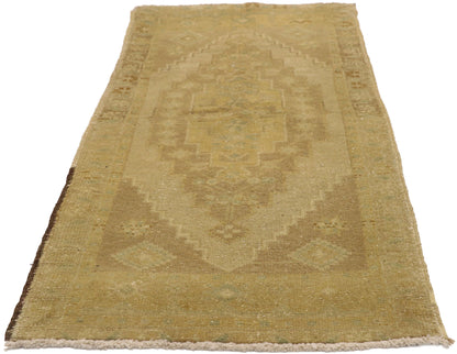 2 x 4 Vintage Turkish Yastik Rug 51249