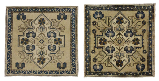 2 x 2 Vintage Yastik Rug 51256