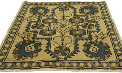 2 x 2 Vintage Turkish Yastik Rug 51260