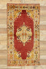 3 x 6 Vintage Red Turkish Oushak Rug 51267