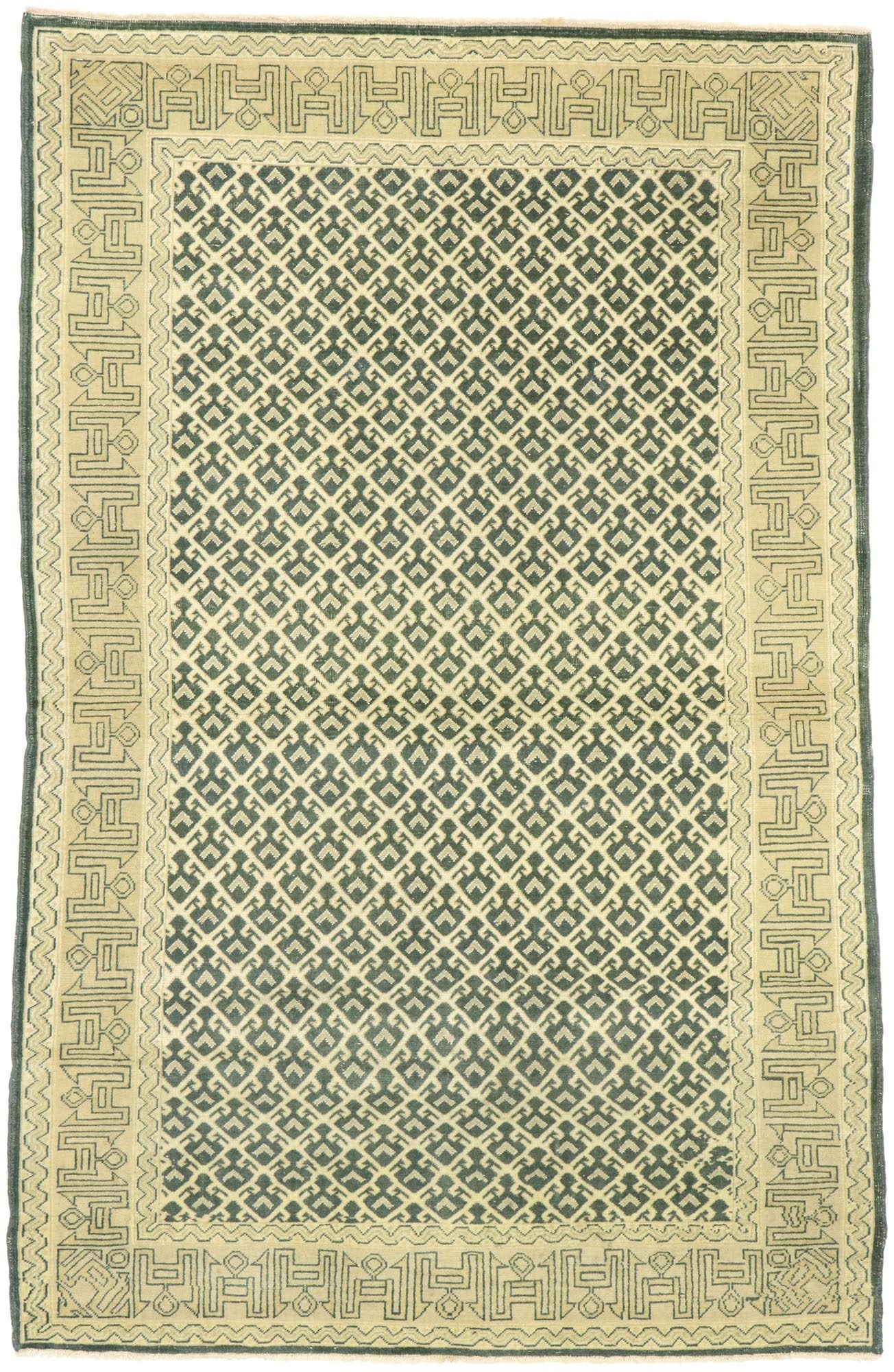 4 x 6 Vintage Turkish Sivas Rug 51269