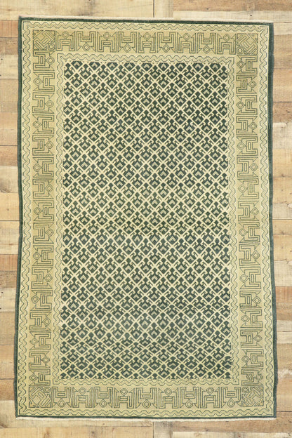 4 x 6 Vintage Turkish Sivas Rug 51269