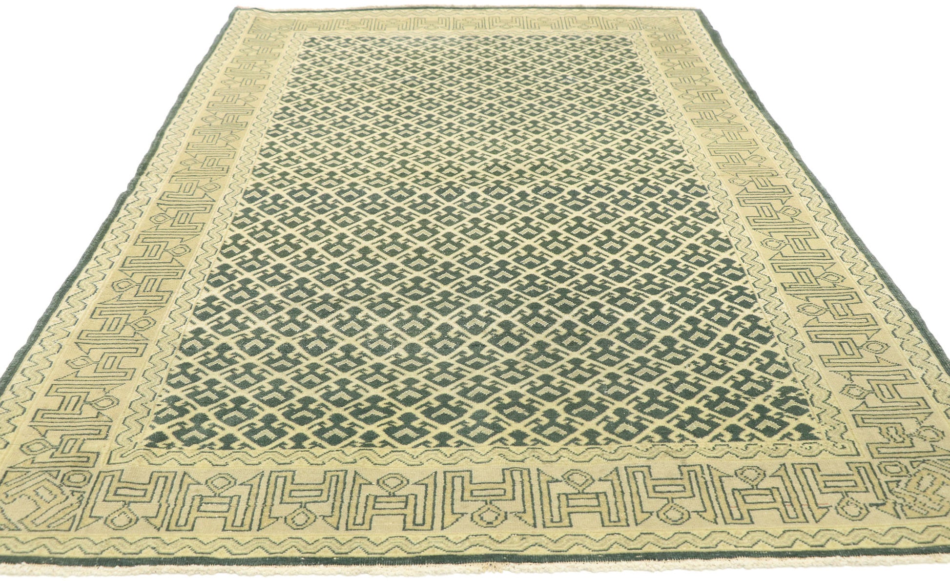 4 x 6 Vintage Turkish Sivas Rug 51269
