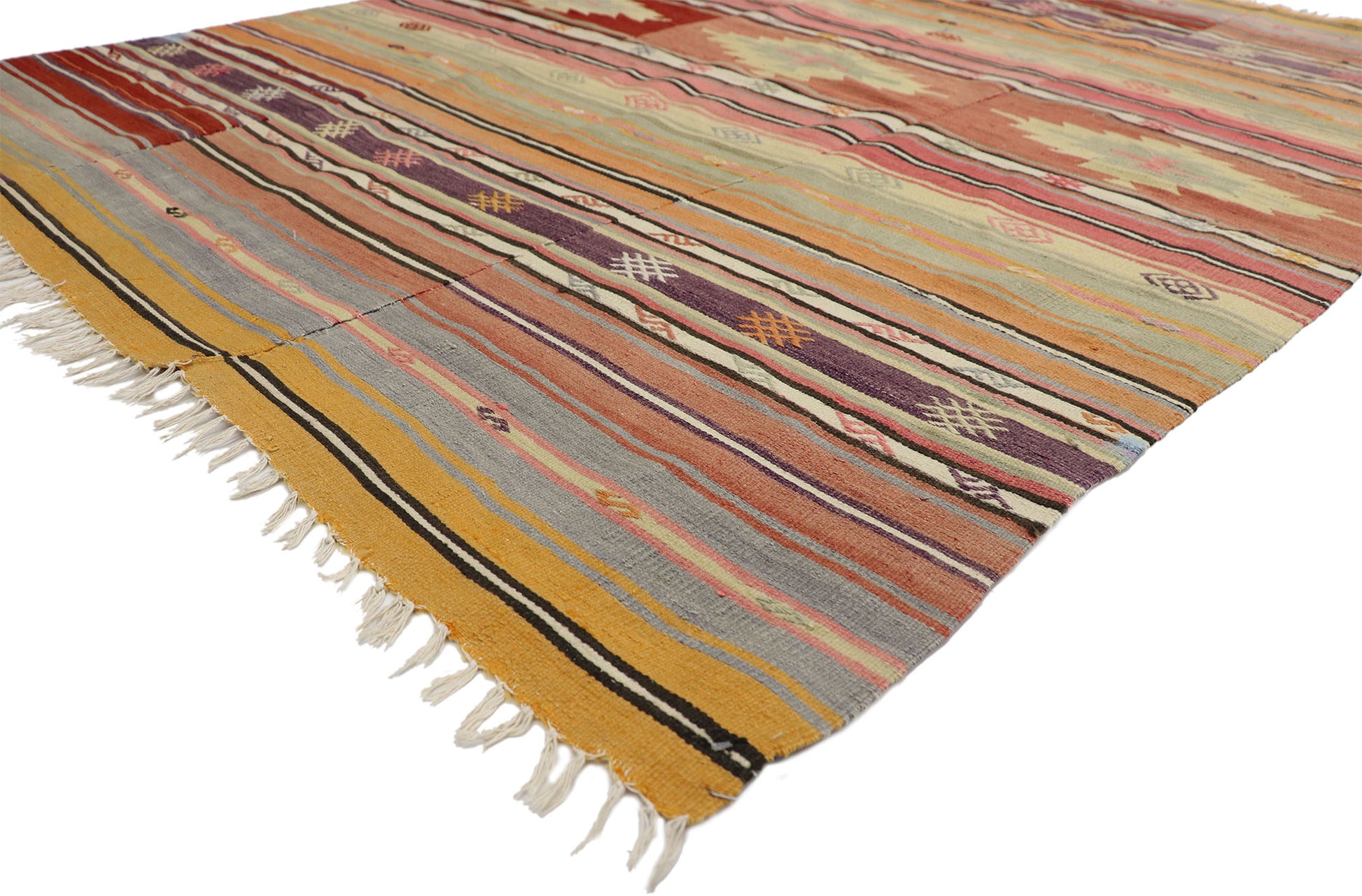 5 x 7 Vintage Kilim Rug 51272