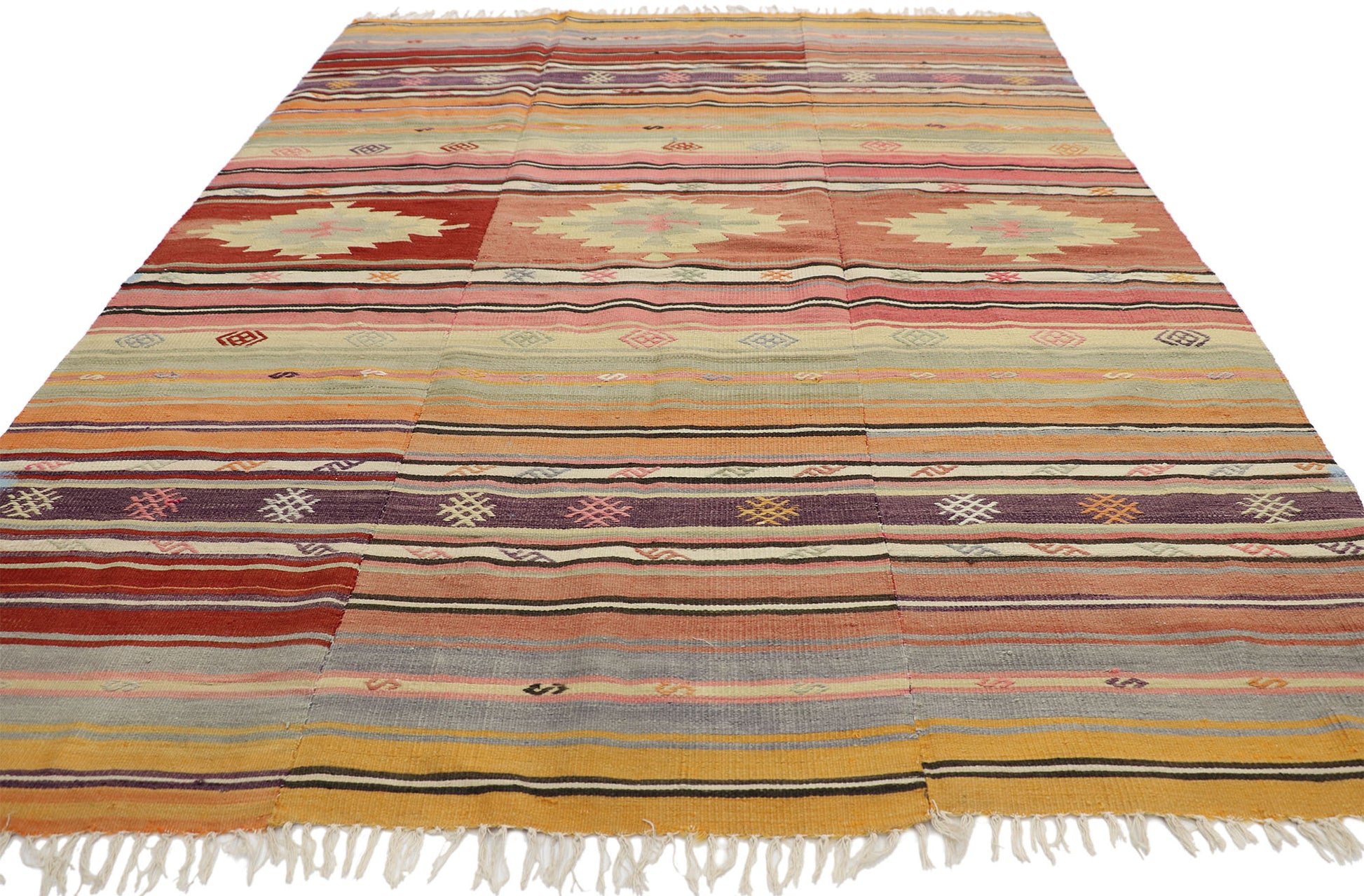 5 x 7 Vintage Kilim Rug 51272