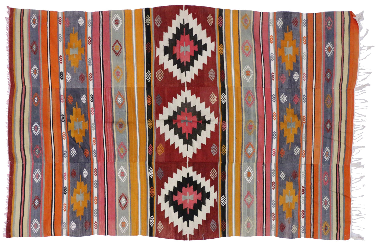 5 x 8 Vintage Kilim Rug 51273