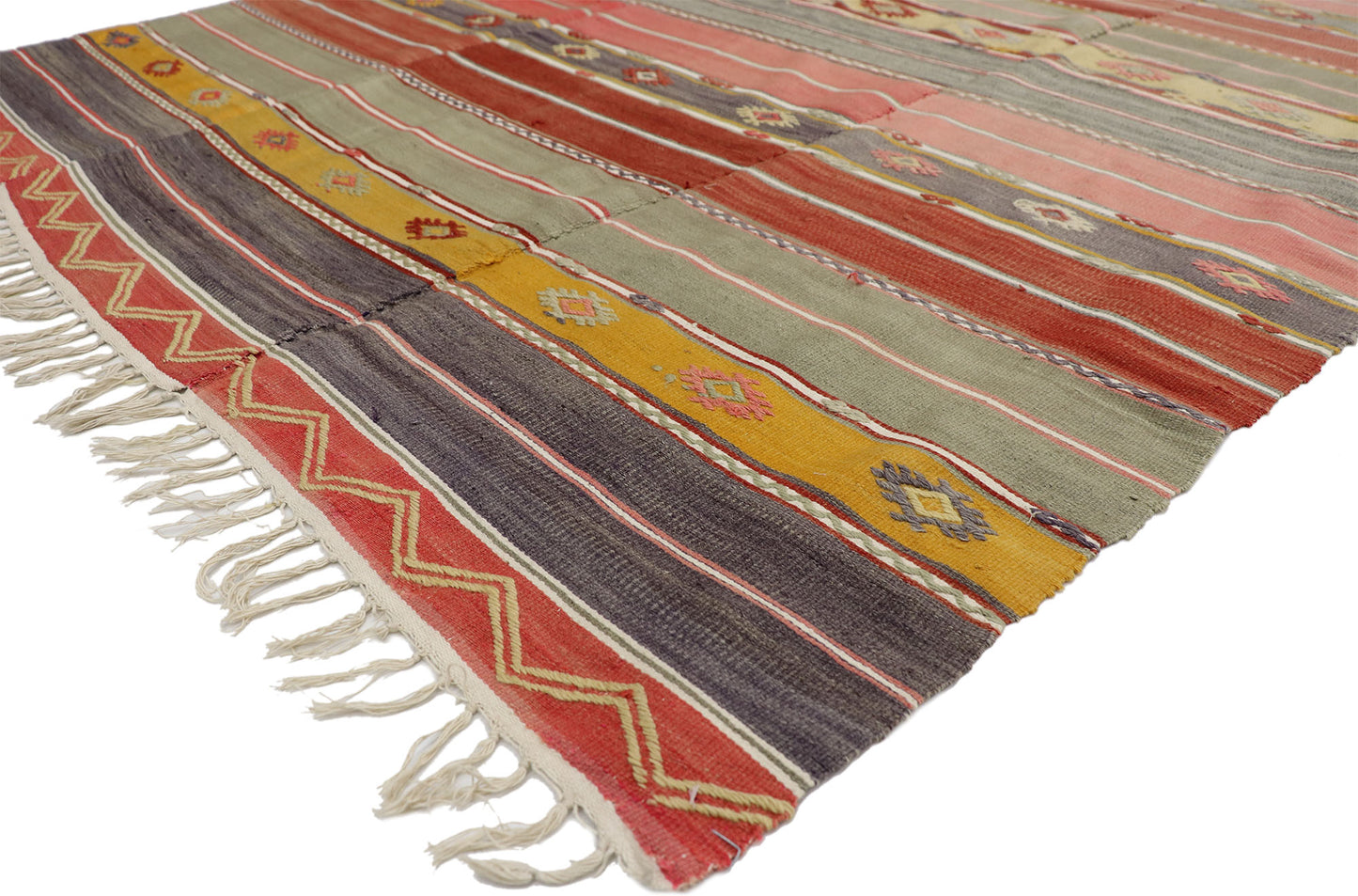 5 x 7 Vintage Kilim Rug 51277