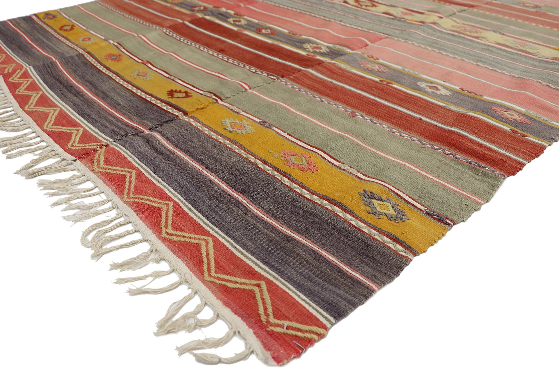 5 x 7 Vintage Kilim Rug 51277