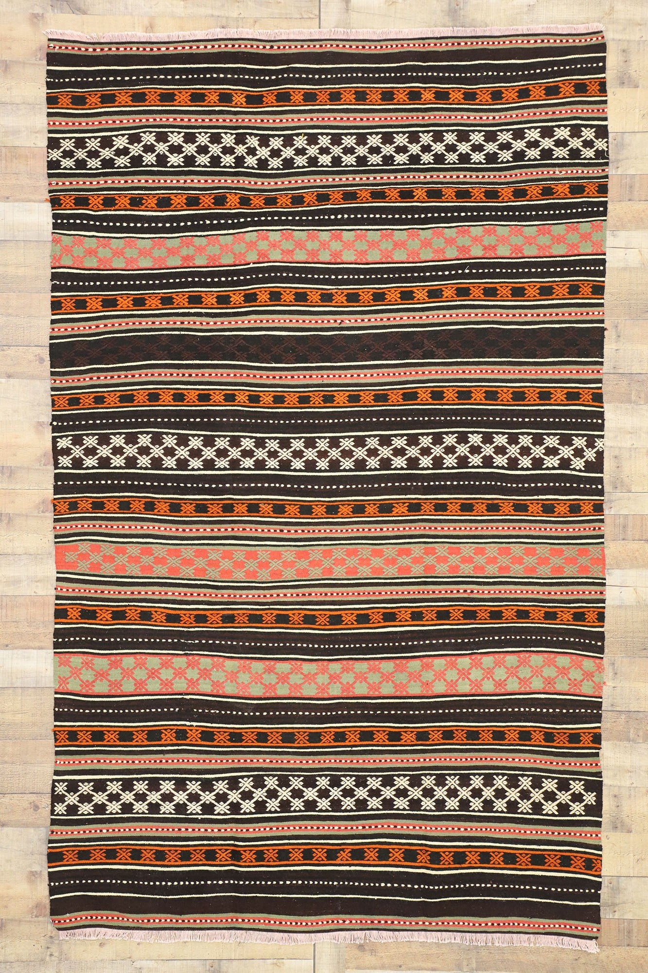 6 x 9 Vintage Kilim Rug 51278