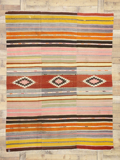 5 x 7 Vintage Kilim Rug 51279