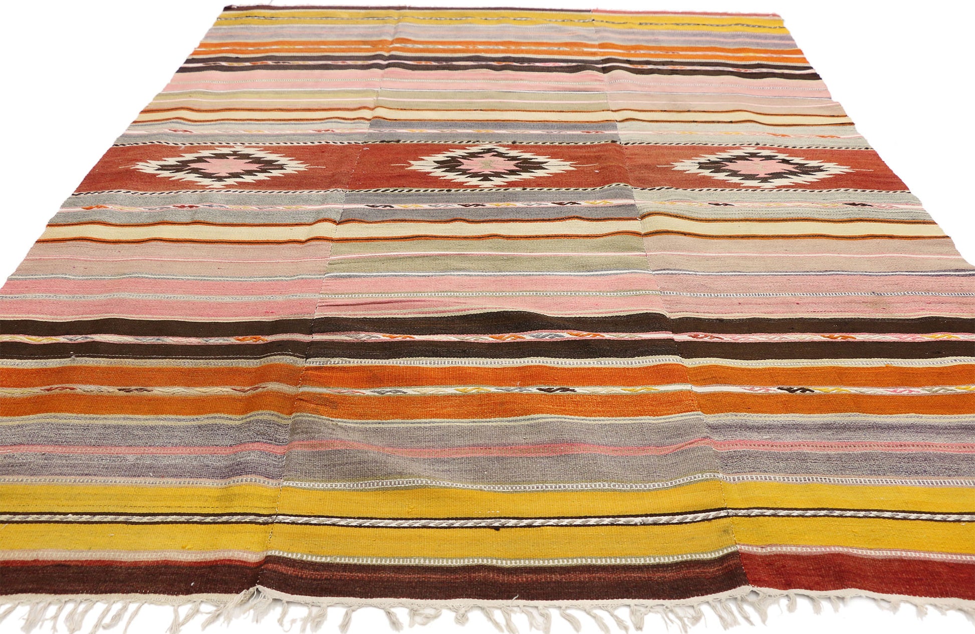 5 x 7 Vintage Kilim Rug 51279