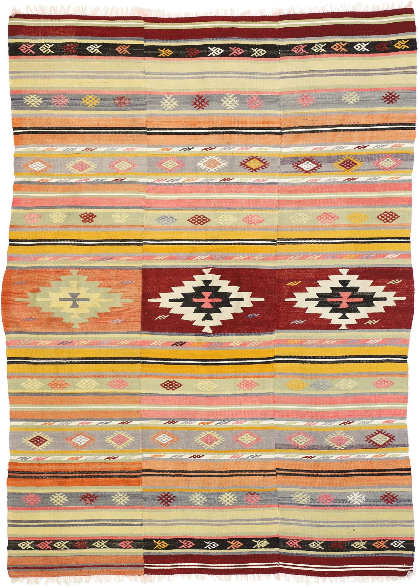 6 x 8 Vintage Kilim Rug 51285