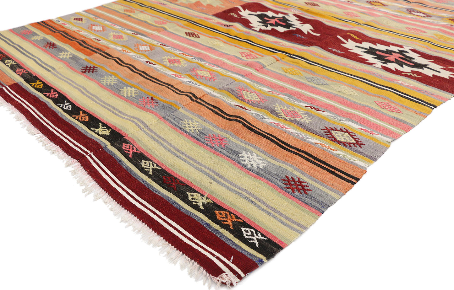6 x 8 Vintage Kilim Rug 51285