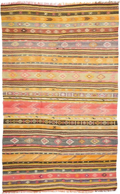6 x 9 Vintage Kilim Rug 51286