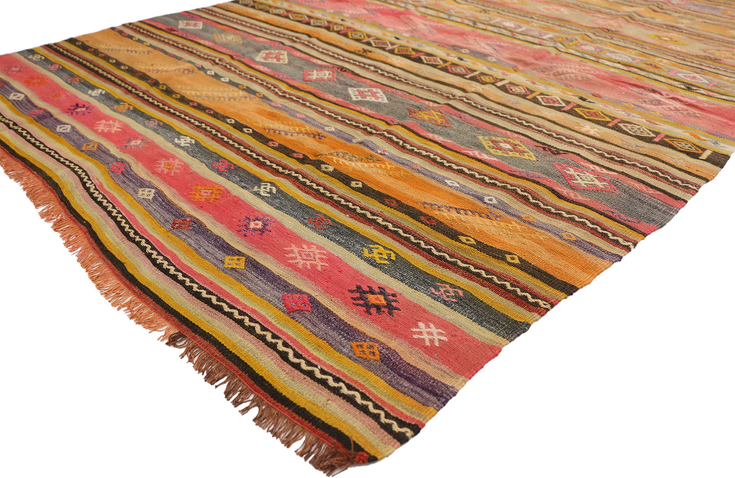 6 x 9 Vintage Kilim Rug 51286