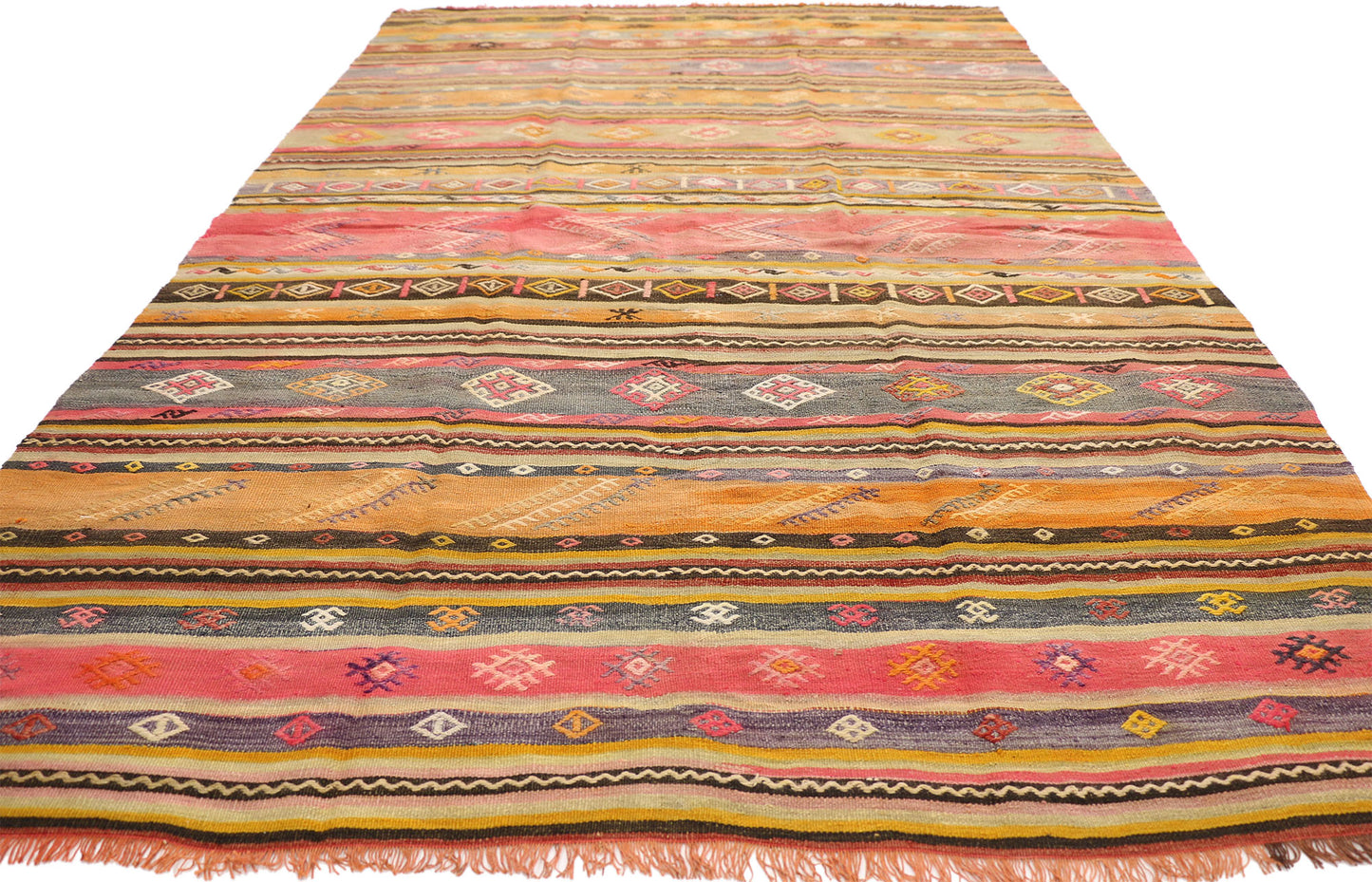 6 x 9 Vintage Kilim Rug 51286