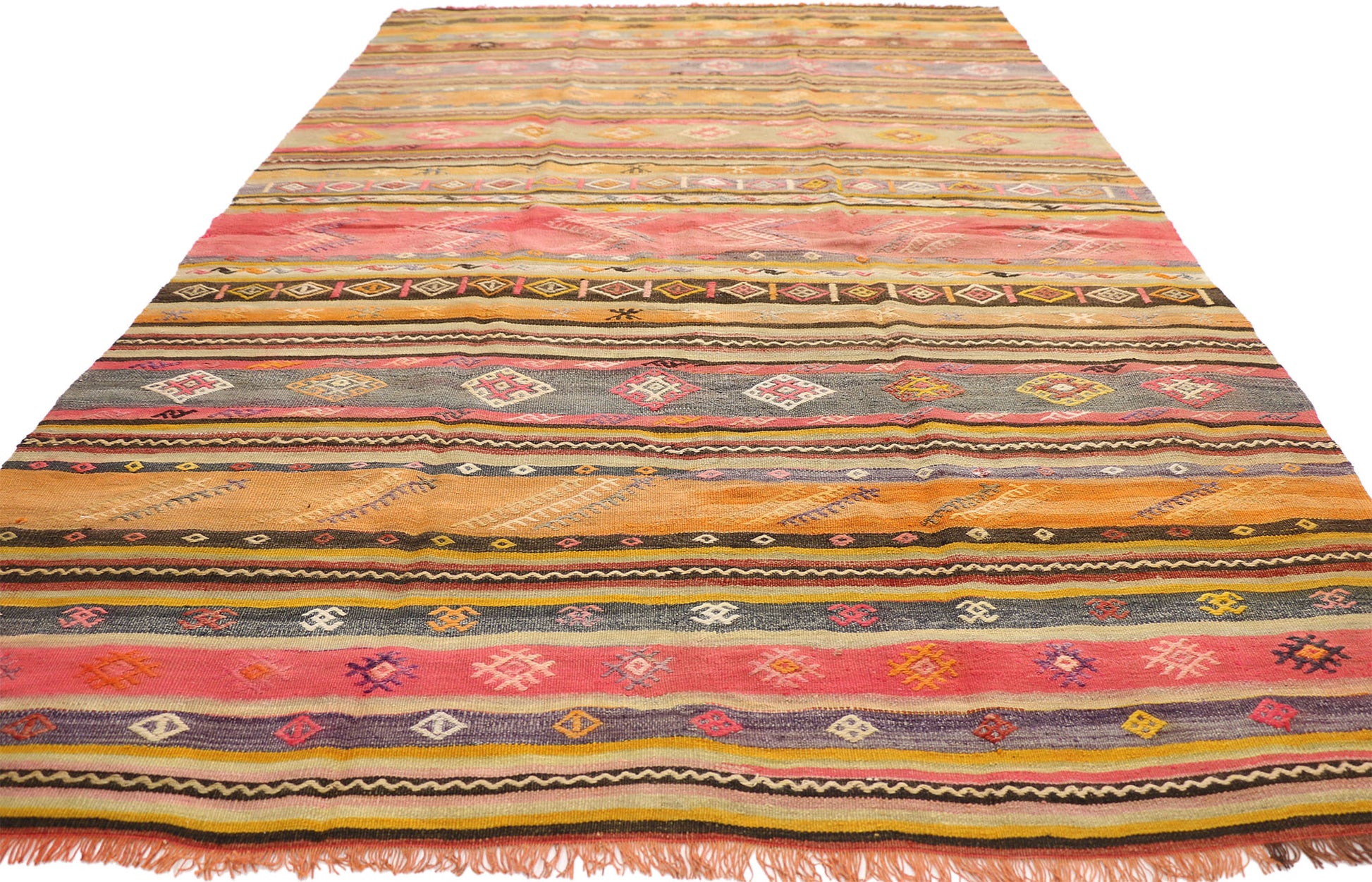 6 x 9 Vintage Kilim Rug 51286