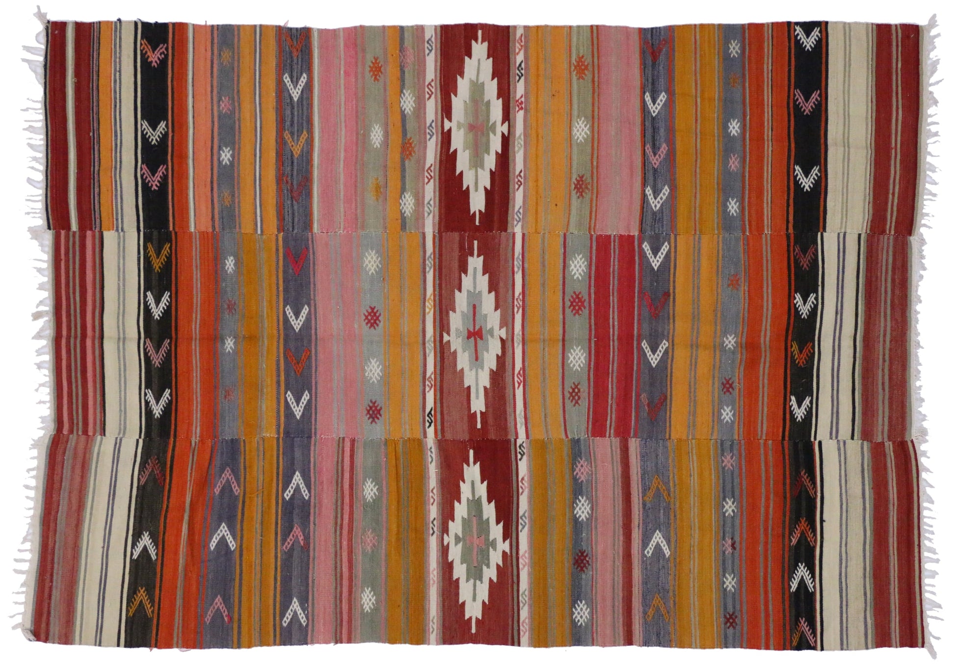 6 x 8 Vintage Kilim Rug 51288