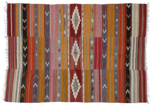 6 x 8 Vintage Kilim Rug 51288