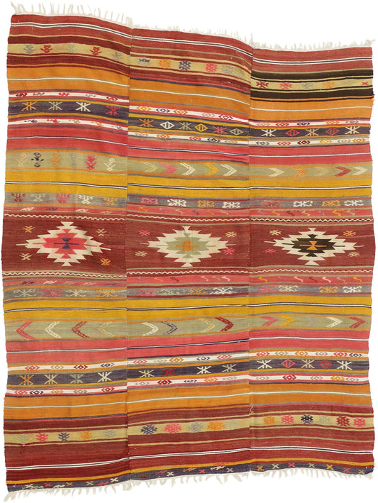 5 x 6 Vintage Kilim Rug 51289