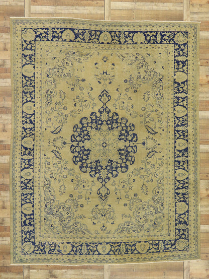 9 x 12 Antique Turkish Oushak Rug 51291