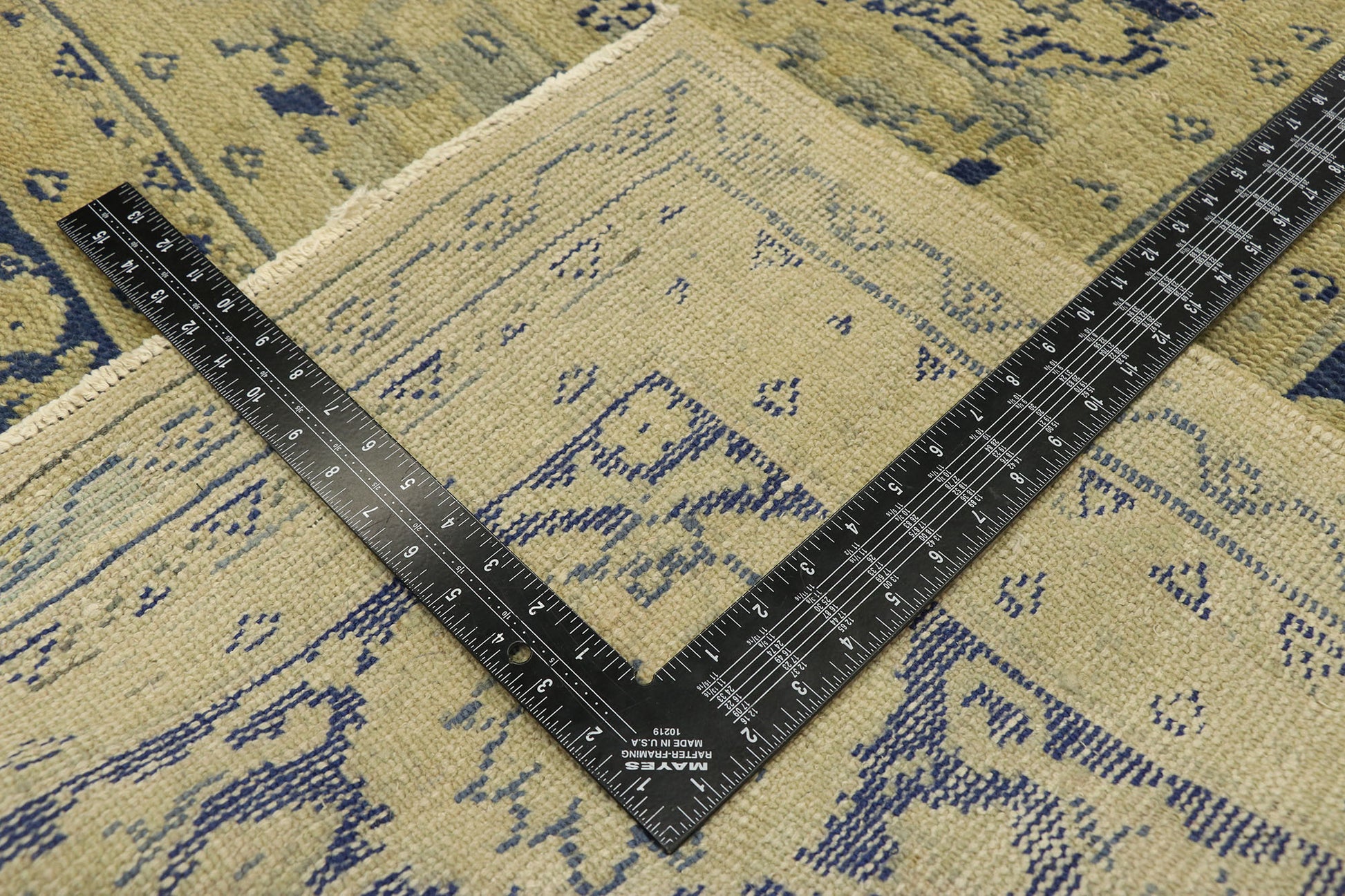 9 x 12 Antique Turkish Oushak Rug 51291