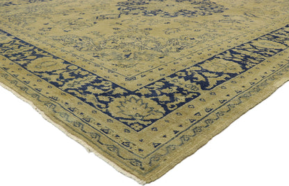 9 x 12 Antique Turkish Oushak Rug 51291