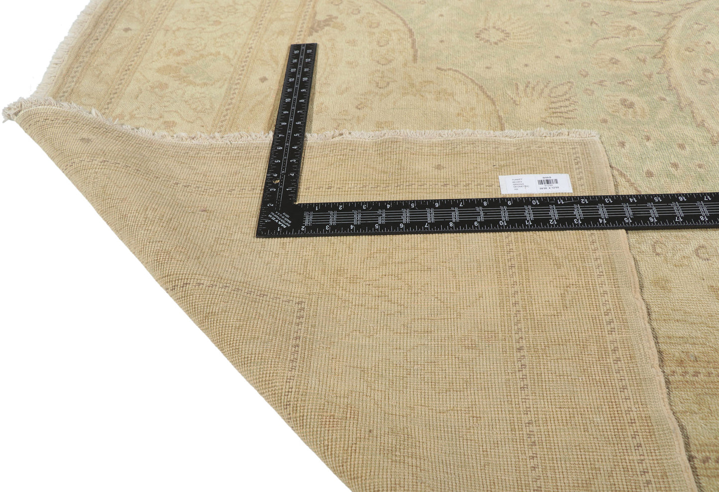 8 x 12 Vintage Earth-Tone Turkish Sivas Rug 51292